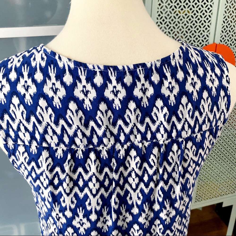 Beachlunchlounge Split Neck Printed Shift Dress - image 4